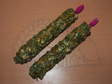 Hryzací tyčinky SMAKERS - pistácie 2 ks / 250 g